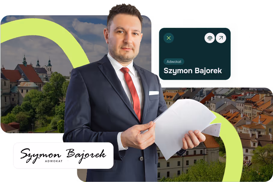 Adwokat Szymon Bajorek specjalista od odszkodowań na tle miasta Lublin.